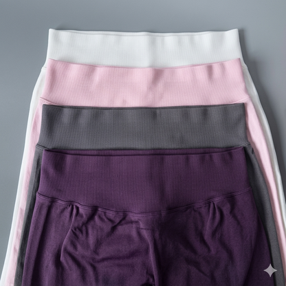 VEQKING Scrunch Butt Women Yoga Pants Seamless Sports Leggings Low Waist Gym Fitness Tights Quick Drying Fall Warm Workout Pants